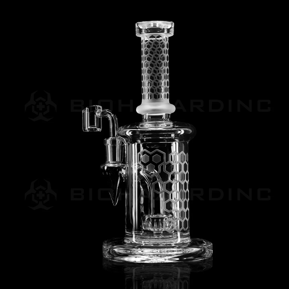 9" HCOMB HEX ETCHED CAPSULE RIG - 60MM