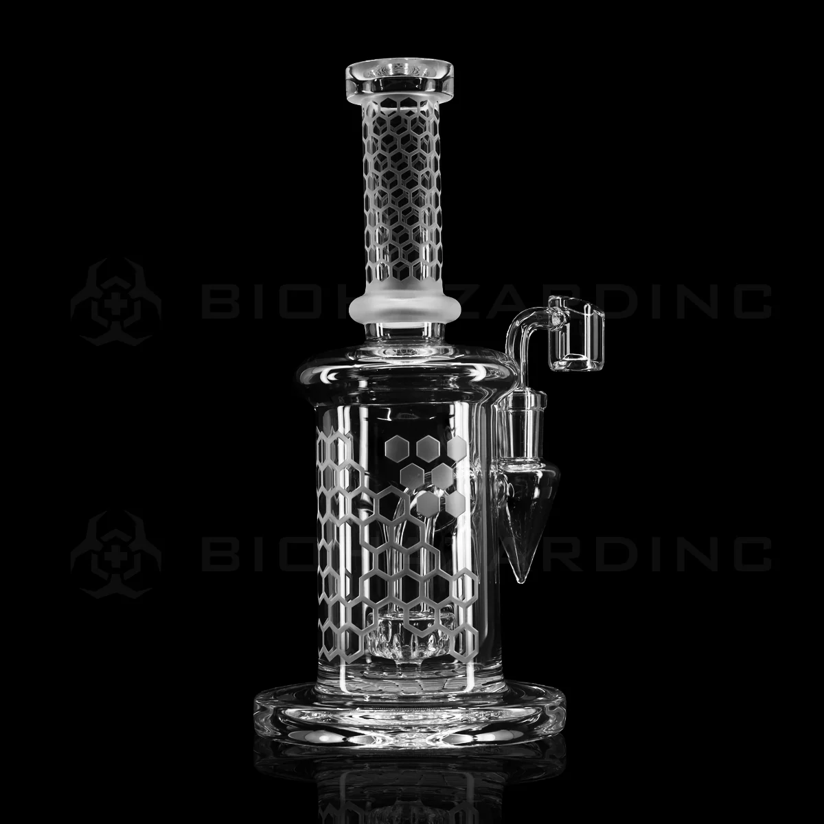 9" HCOMB HEX ETCHED CAPSULE RIG - 60MM