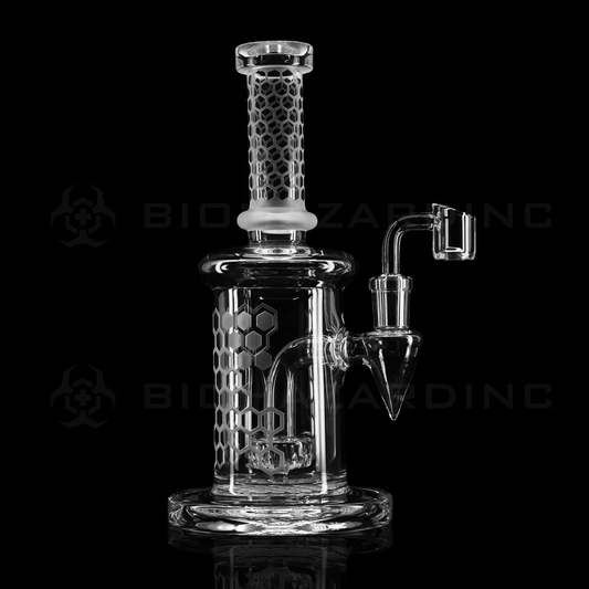 9" HCOMB HEX ETCHED CAPSULE RIG - 60MM
