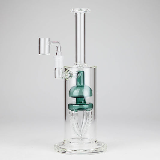 11" 2-in-1 Glass Dab Rig with Percolator [BH141]
