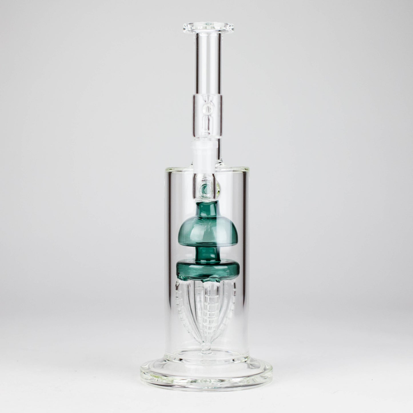 11" 2-in-1 Glass Dab Rig with Percolator [BH141]