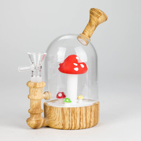 6" Waterwheel water pipe-Mushroom