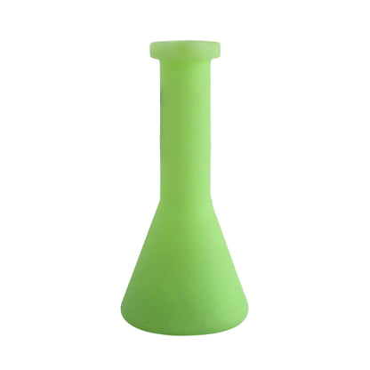 3" Silicone Water-Pipe with Built-In Stem & 14mm Glass Bowl