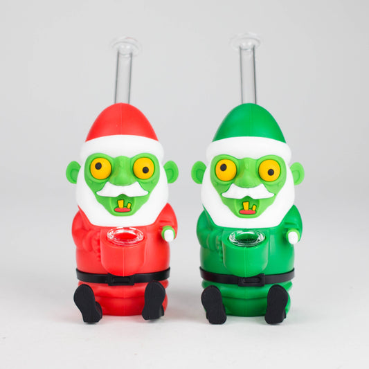 5" Zombie Santa water pipe