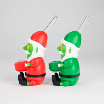 5" Zombie Santa water pipe