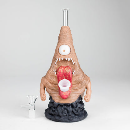 8.6" Vinyl Swamp Monster water pipe