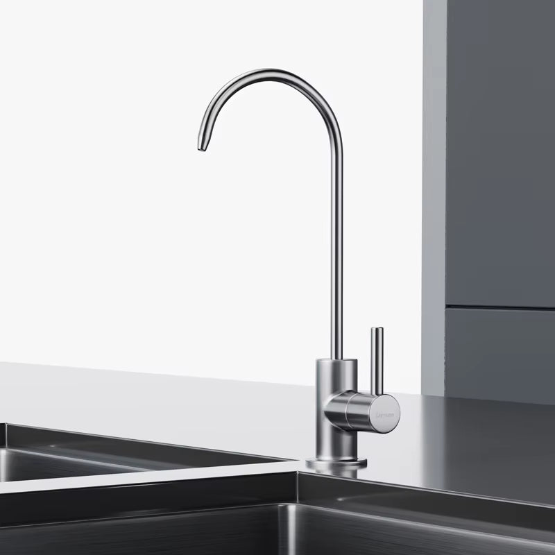 Matte Black Direct Drinking Faucets Stainless Steel Kitchen Tap for Anti-Osmosis Purifier Water and Kitchen Sink Faucet