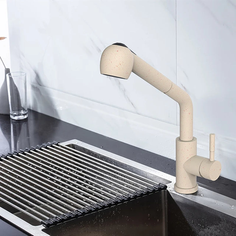 Kitchen Faucet Black Kitchen Tap Pull Out Kitchen Sink Mixer Tap Brushed Nickle Stream Sprayer Head Chrome Kitchen Water Tap